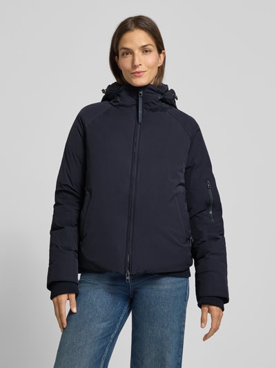 IQ Studio Daunenjacke mit 5000 Wassersäule und Zweiwege-Reißverschluss Dunkelblau 4