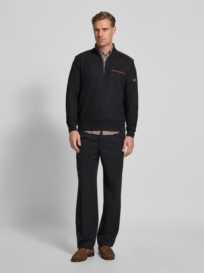 bugatti Bluza z detalem z logo Ciemnoszary 1