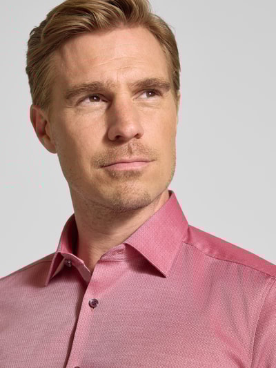 OLYMP Level Five Slim fit zakelijk overhemd met kentkraag Rood - 3