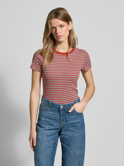 Levi's® T-Shirt mit Label-Badge Rot 4