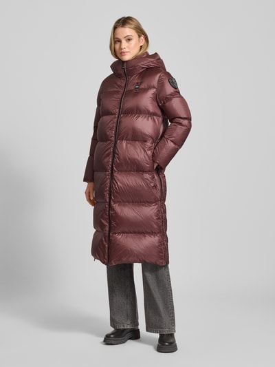 Blauer Usa Lange donsjas met capuchon, model 'CILIA' Bordeaux - 4