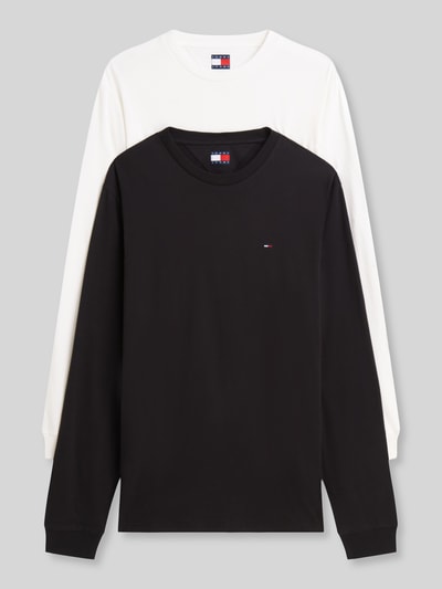 Tommy Jeans regular fit shirts met lange mouwen van puur katoen in set van 2 Offwhite - 2