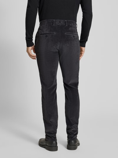 Brax Slim Fit Cordhose mit Gesäßtaschen Modell 'Fabio' Mittelgrau 5
