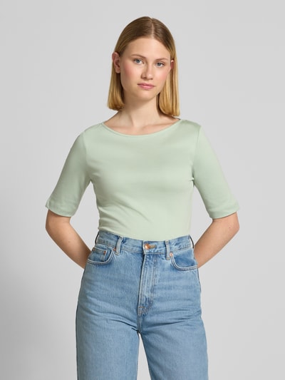 Christian Berg Woman T-Shirt mit U-Boot-Ausschnitt Lind 4