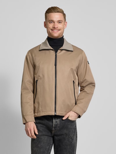 Marc O'Polo Regular Fit Blouson mit Reißverschlusstaschen Beige 4