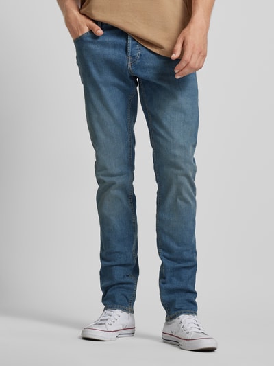 Jack & Jones Slim Fit Jeans mit 5-Pocket-Design Modell 'GLENN' Blau 4