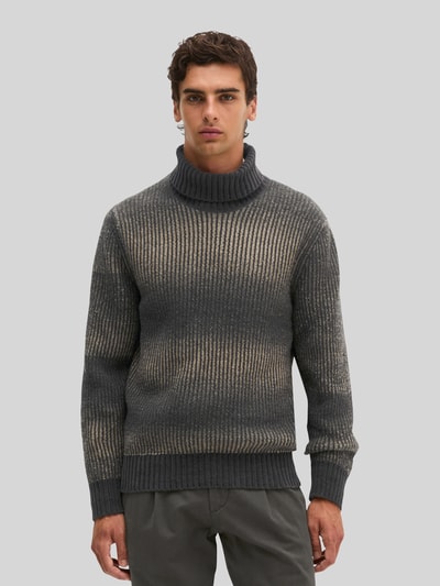 Marc O'Polo Pullover mit Rollkragen aus Woll-Baumwoll-Mix Beige 4