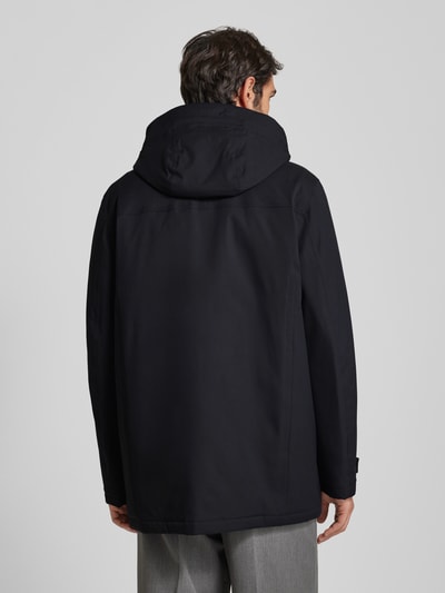 bugatti Parka met capuchon, model 'Rainseries' Marineblauw - 5