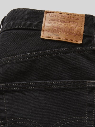 Levi's® 300 relaxed fit jeans van puur katoen in 5-pocketmodel Zwart - 3