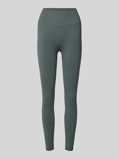 AIMN Sportlegging met elastische band Rietgroen - 1