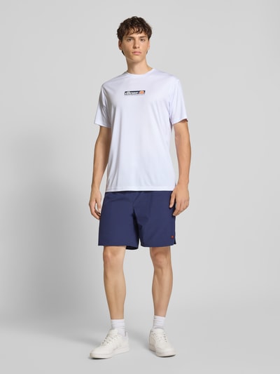 Ellesse T-shirt met labelprint, model 'CORBOBA' Wit - 1