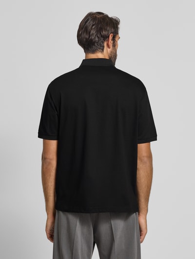 ARMANI EXCHANGE Poloshirt mit kurzem Reißverschluss Black 5