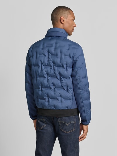 Tom Tailor Regular Fit Bomberjacke mit reflektierenden Details  Blau 5
