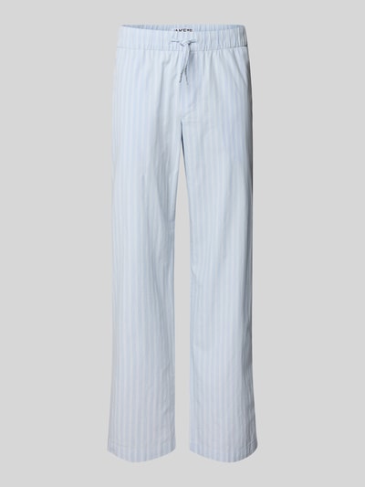 JAKE*S STUDIO MEN Sweatpants mit elastischem Bund Hellblau 2