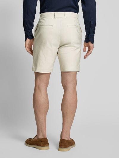 CK Calvin Klein Korte regular fit chino met ceintuurlussen Beige - 5