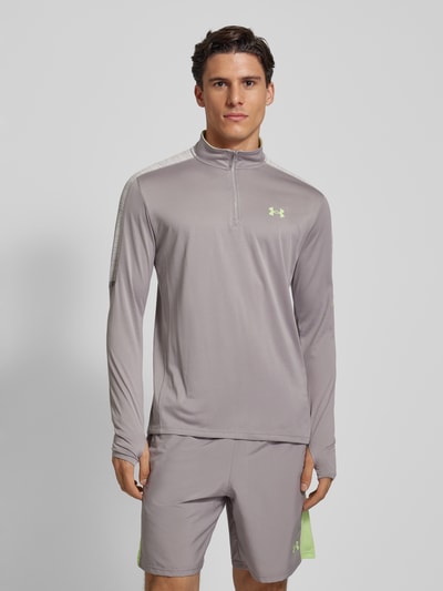 Under Armour Sweatshirt mit Label-Print Modell 'Tech Utility' Anthrazit 4