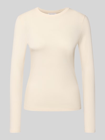 Marc O'Polo Denim Slim fit shirt met lange mouwen van puur katoen  Offwhite - 1