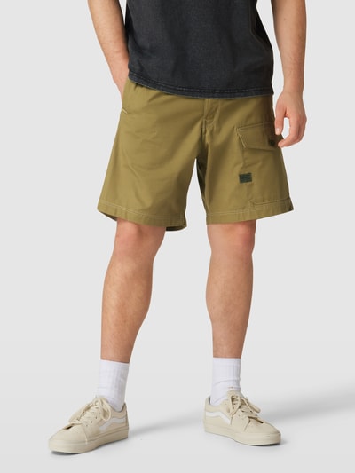 G-Star Raw Shorts mit Label-Details Oliv 4