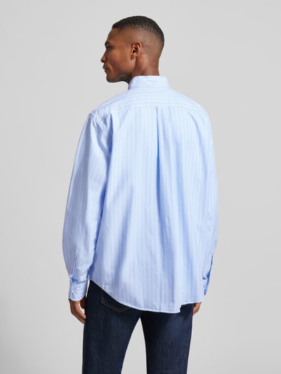 Forét Vrijetijdsoverhemd met knoopsluiting Lichtblauw - 5