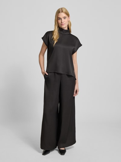 Drykorn Blusenshirt mit Stehkragen Modell 'ALARIA' Dunkelbraun Melange 1