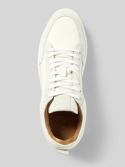 PS Poelman Sneaker mit Label-Detail Modell 'Ivar 10' Weiss 3