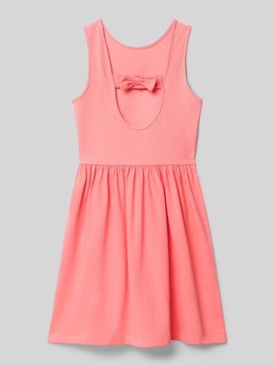 s.Oliver RED LABEL Regular Fit Freizeitkleid aus Baumwoll-Mix Pink 3