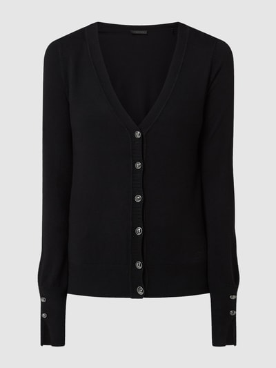 Guess Cardigan aus Viskosemischung  Black 2