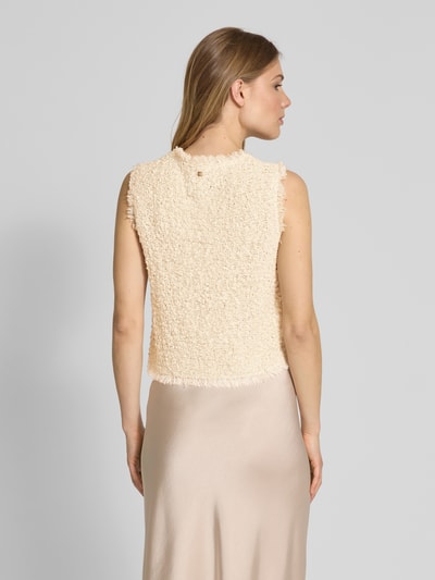 Marc Cain Tanktop mit Strick-Optik Sand 5