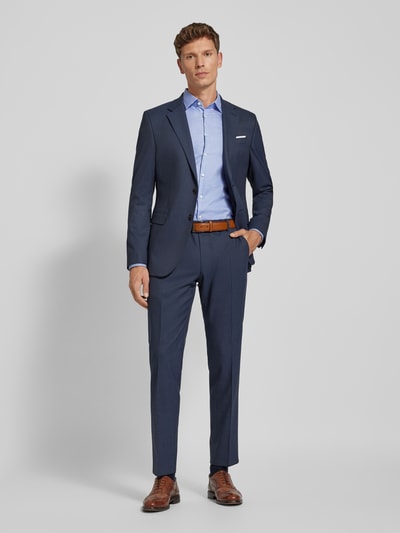 Jake*s Slim Fit Business-Hemd mit Kentkragen Royal 1