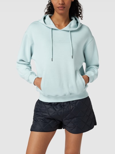 MSCH Copenhagen Hoodie mit Label-Print Modell 'Ima' Bleu 4