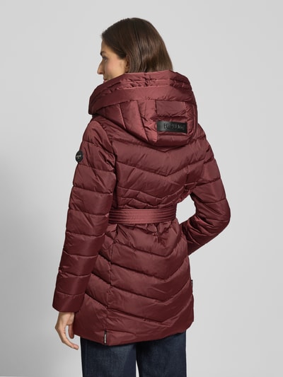 khujo Regular Fit Steppmantel mit Kapuze Modell 'KINA' Bordeaux 5