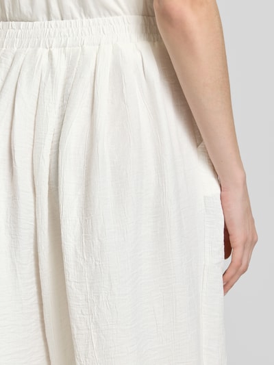 ICHI Stoffhose mit elastischem Bund Modell 'BALLON' Offwhite 3