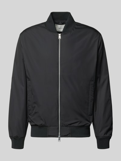 Selected Homme Regular Fit Bomberjacke mit Zweiwege-Reißverschluss Modell 'CHRIS' Black 2
