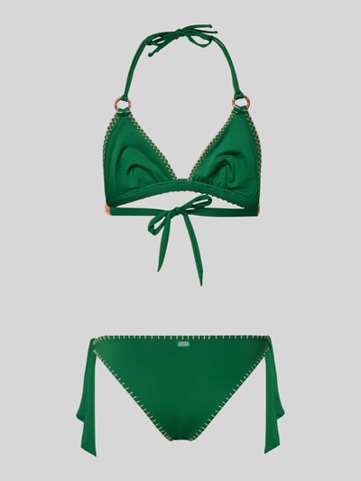 Produktfoto, Bikini mit Häkelspitze von Banana Moon, mieszanka materiałów z dodatkiem streczu, dopasowany krój, wiązanie