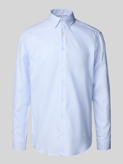 Jake*s Regular Fit Business-Hemd mit Kentkragen Bleu 2