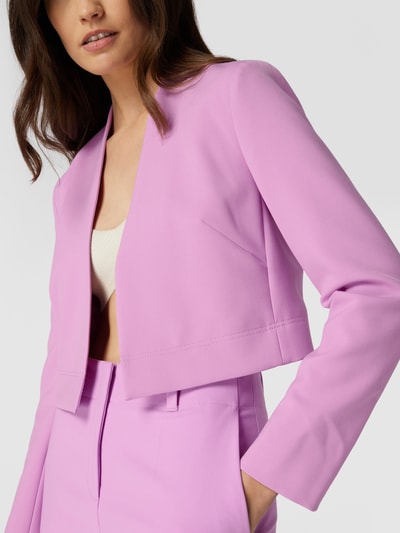 BOSS Black Women Bolero mit Label-Applikation Mauve 3