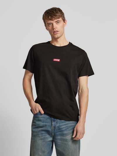 Levi's® Relaxed Fit T-Shirt mit Label-Patch Black 4