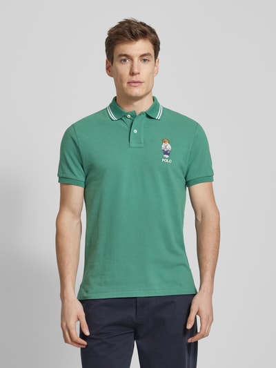 Polo Ralph Lauren Slim fit poloshirt van puur katoen Groen - 4