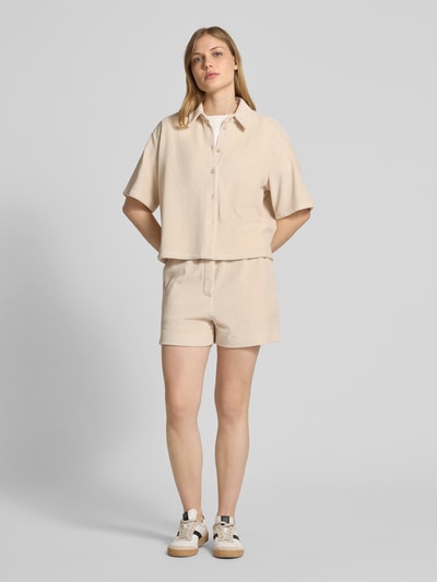 JAKE*S STUDIO WOMAN Hemdbluse mit Knopfleiste Beige 1