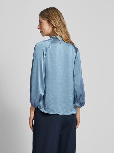 Luisa Cerano Bluse mit 3/4-Arm Rauchblau 5