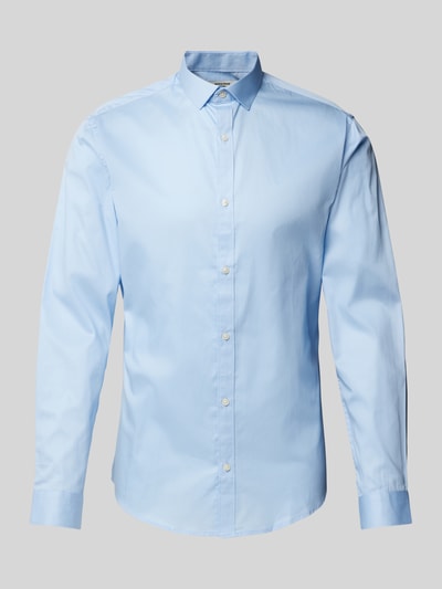 Jack & Jones Premium Slim fit vrijetijdsoverhemd met kentkraag, model 'CARDIFF' Lichtblauw - 2