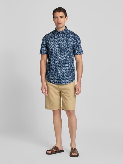 Tommy Hilfiger Regular Fit Freizeithemd aus reiner Baumwolle Blau 1