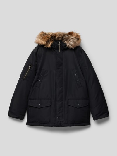 Polo Ralph Lauren Teens Parka mit Kunstfellbesatz Black 1