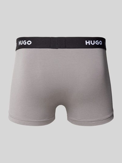 HUGO Boxershort met band met label in een set van 3 stuks Lichtgrijs - 3