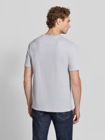 Scotch & Soda T-shirt z czystej bawełny Jasnoniebieski 5