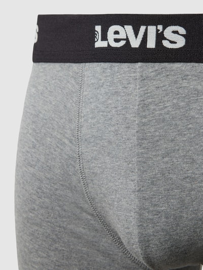 Levi's® Boxershorts mit elastischem Logo-Bund im 2er-Pack Anthrazit 2