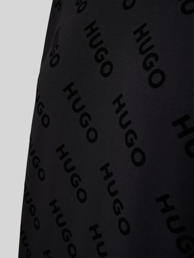 HUGO Hoodie mit Logo-Muster Black 2