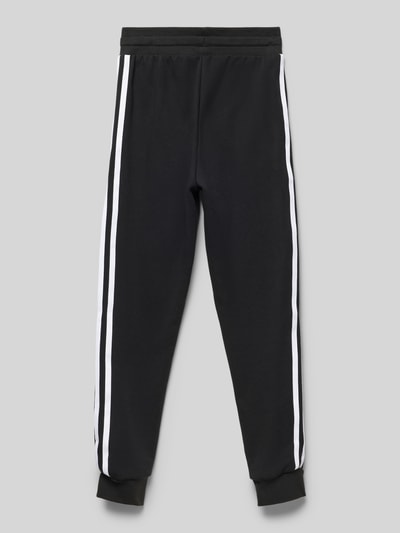 adidas Originals Regular fit sweatpants met labelstitching, model 'TREFOIL' Zwart - 3