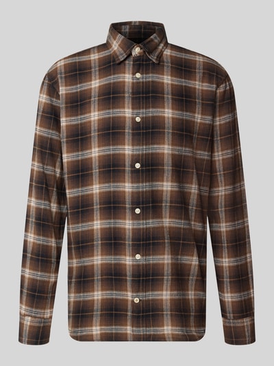 JACK & JONES Regular Fit Freizeithemd mit Kentkragen Modell 'FIELD' BLACK 1