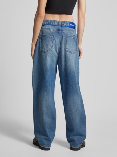 Hugo Blue Jeans mit Tunnelzug Modell 'Leni' Jeansblau 5